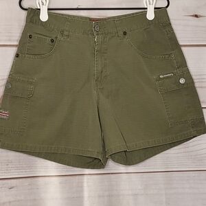 Women's, Olive Green Union Bay Cargo Shorts